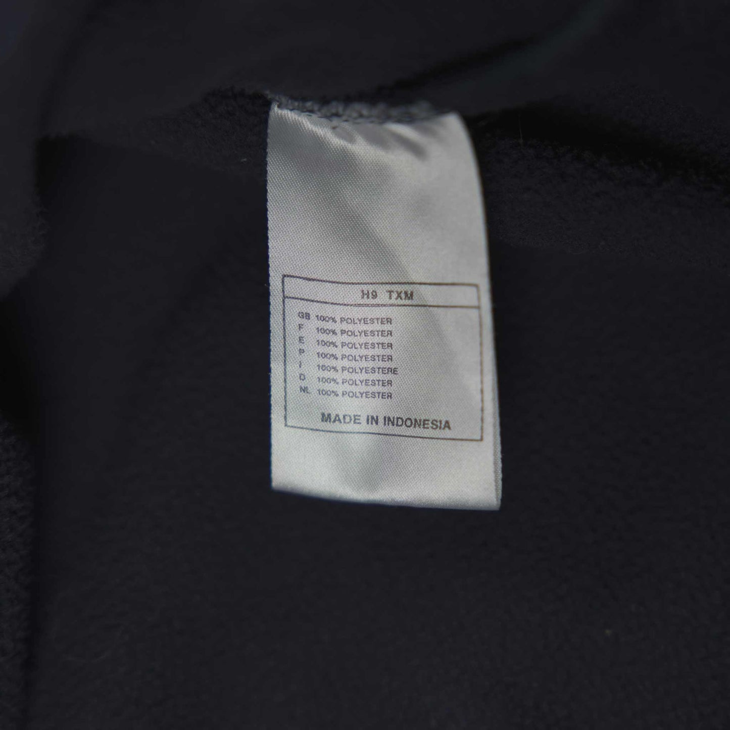 Nike Vintage Spellout 1/4 Zip Fleece Navy (S)