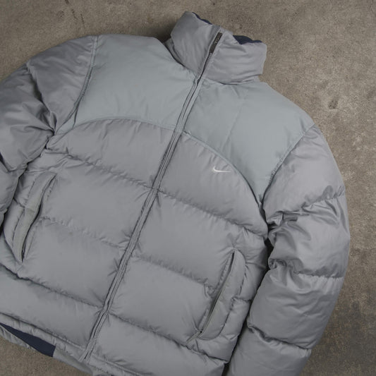 Nike Vintage Puffer Jacket Grey (S)