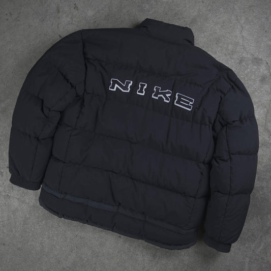 Nike Reversible Vintage Puffer Jacket Black (L)