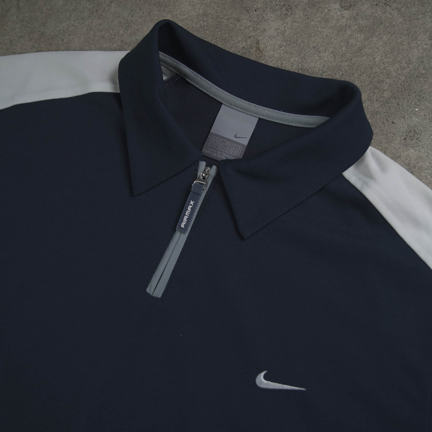 Nike Air Max Series 87 Vintage Polo Shirt Navy (M)