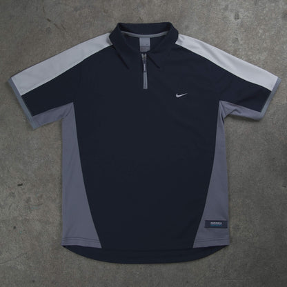 Nike Air Max Series 87 Vintage Polo Shirt Navy (M)