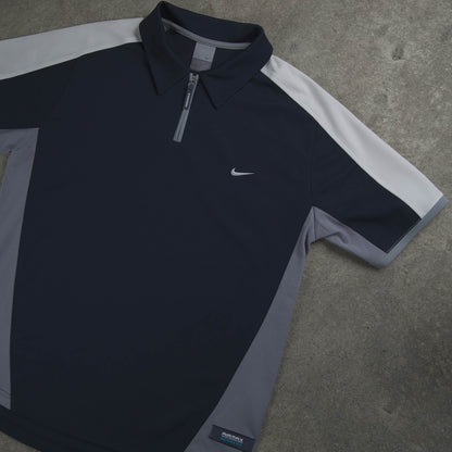 Nike Air Max Series 87 Vintage Polo Shirt Navy (M)