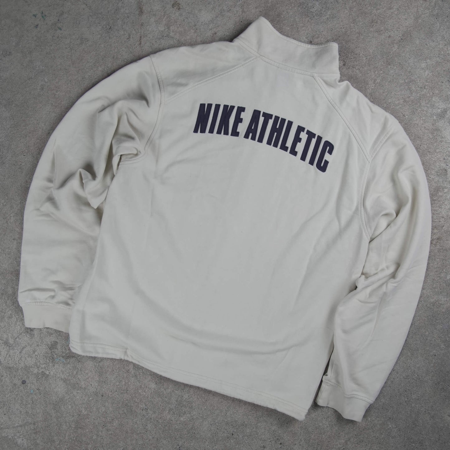 Nike Athletic Vintage Sweat Jacket Beige (S)