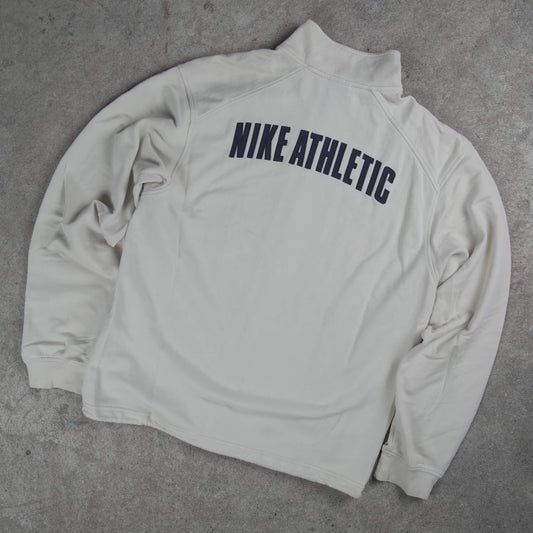 Nike Athletic Vintage Sweat Jacket Beige (S)
