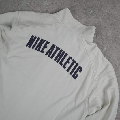 Nike Athletic Vintage Sweat Jacket Beige (S)