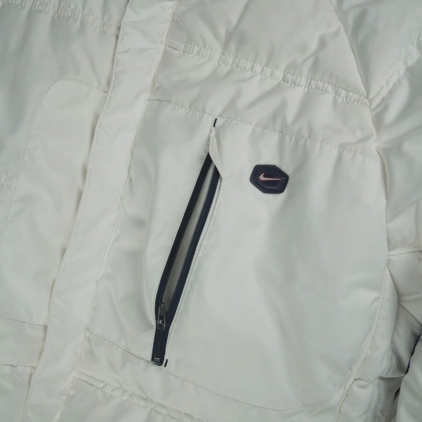 Nike Hex Vintage Puffer Jacket White (L)