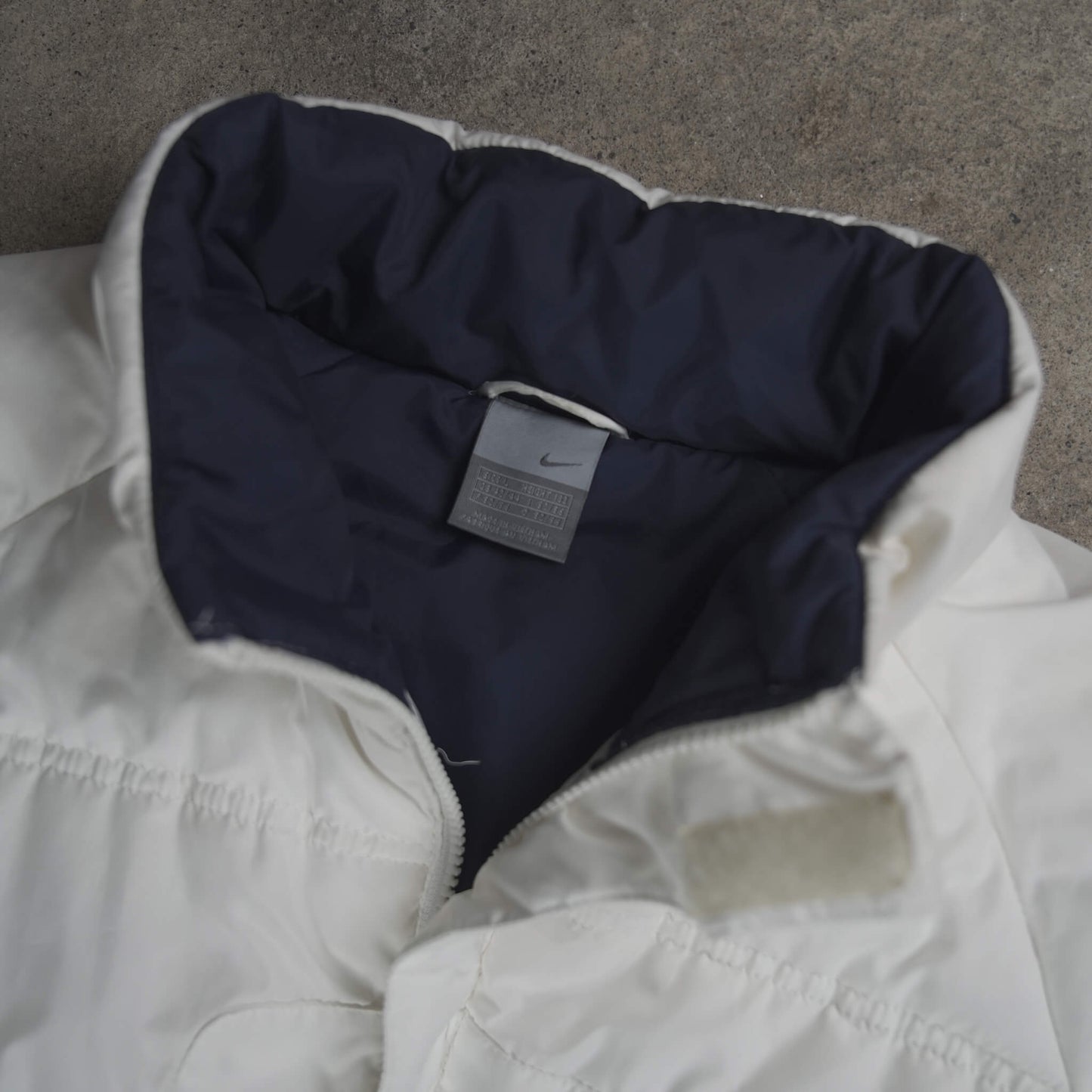 Nike Hex Vintage Puffer Jacket White (L)