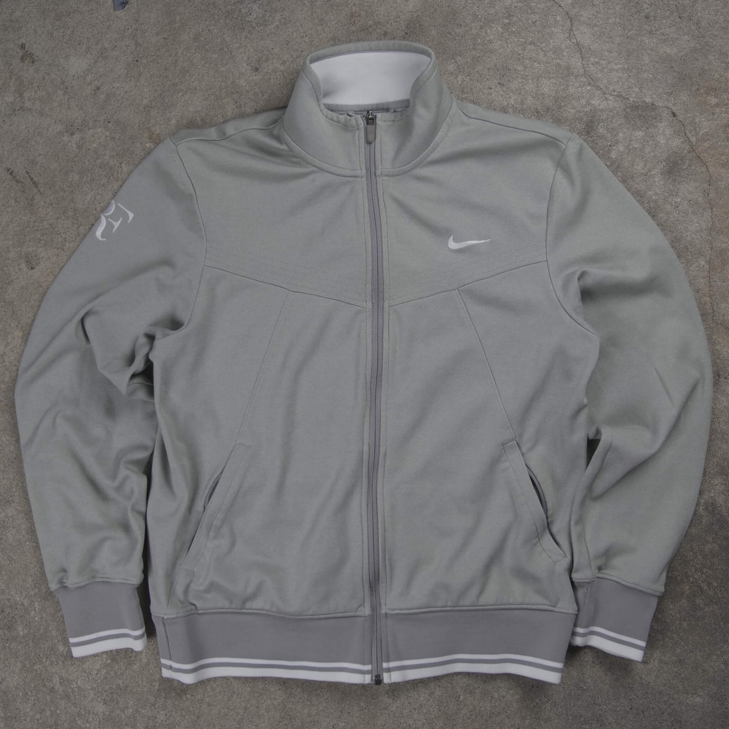 Nike Roger Federer Vintage Sweatjacket Grey (M)
