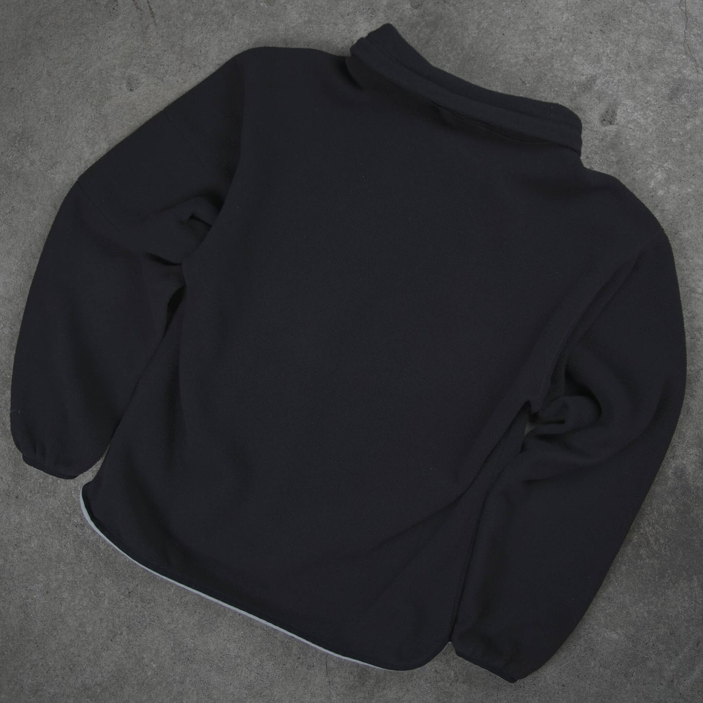 Nike Vintage Spellout 1/4 Zip Fleece Black (S)