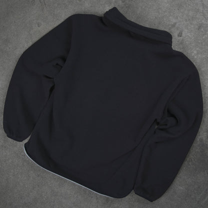 Nike Vintage Spellout 1/4 Zip Fleece Black (S)