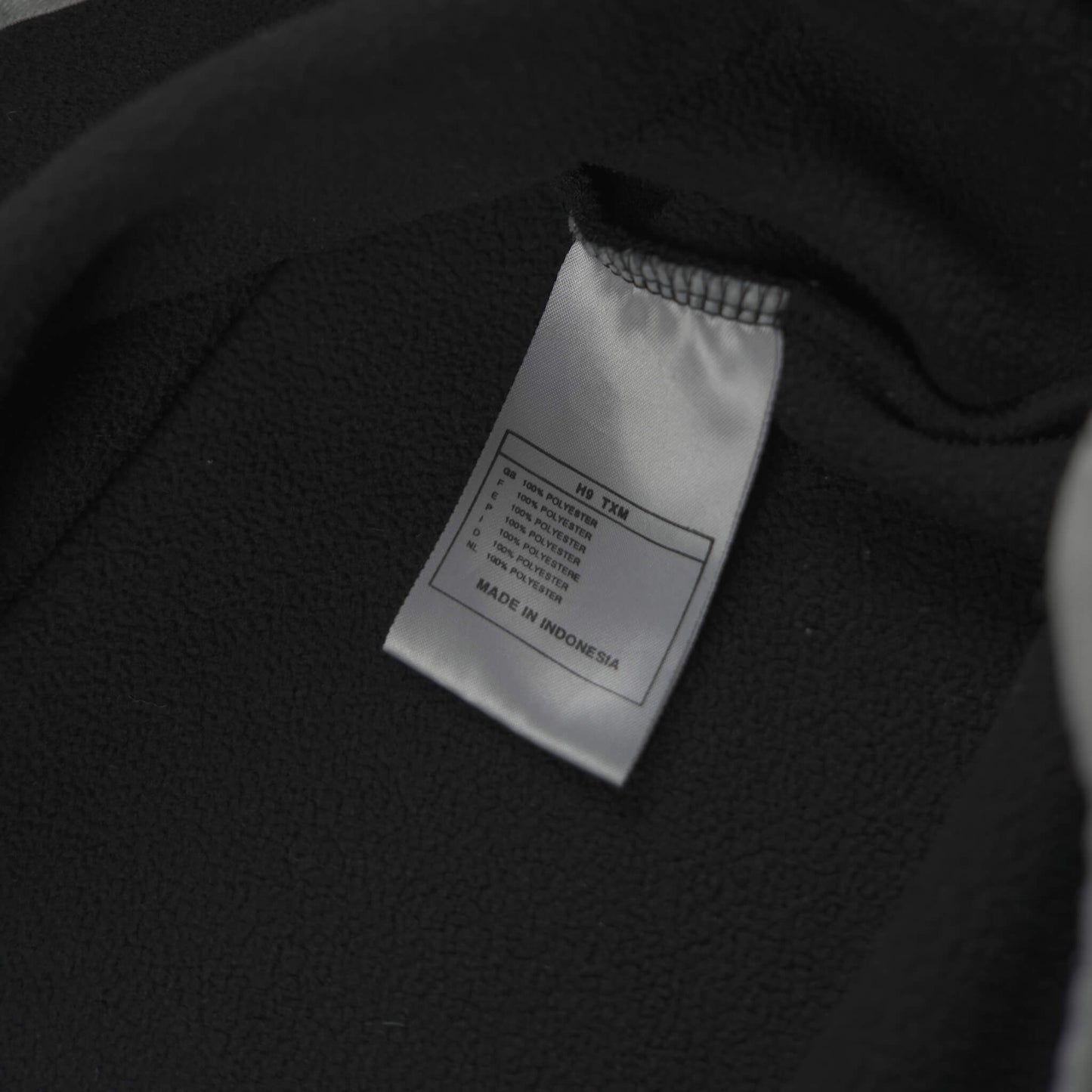 Nike Vintage Spellout 1/4 Zip Fleece Black (M)