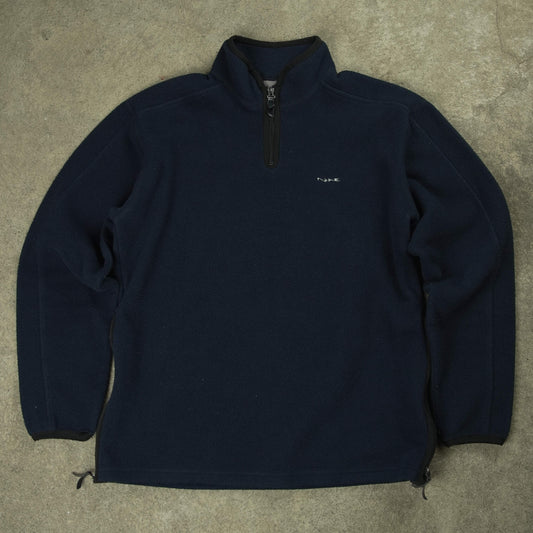 Nike Vintage 1/4 Fleece Zip Blue (S)