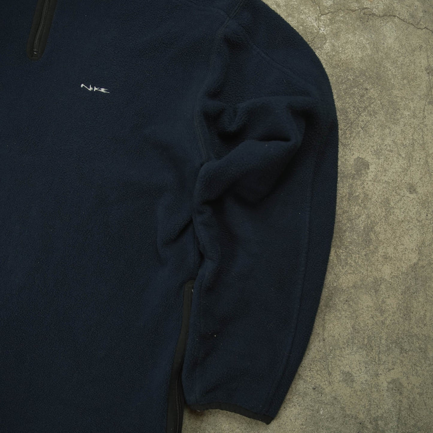 Nike Vintage 1/4 Fleece Zip Blue (M)
