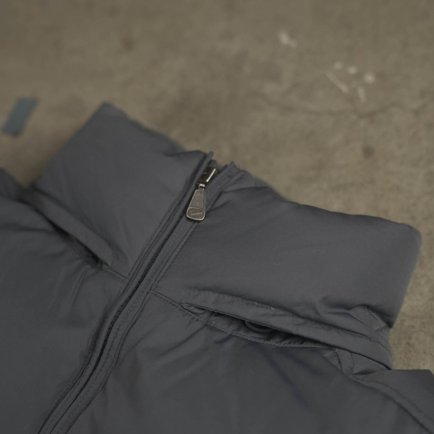 Nike Vintage Puffer Vest Grey (L)