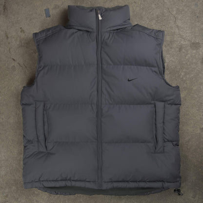 Nike Vintage Puffer Vest Grey (L)