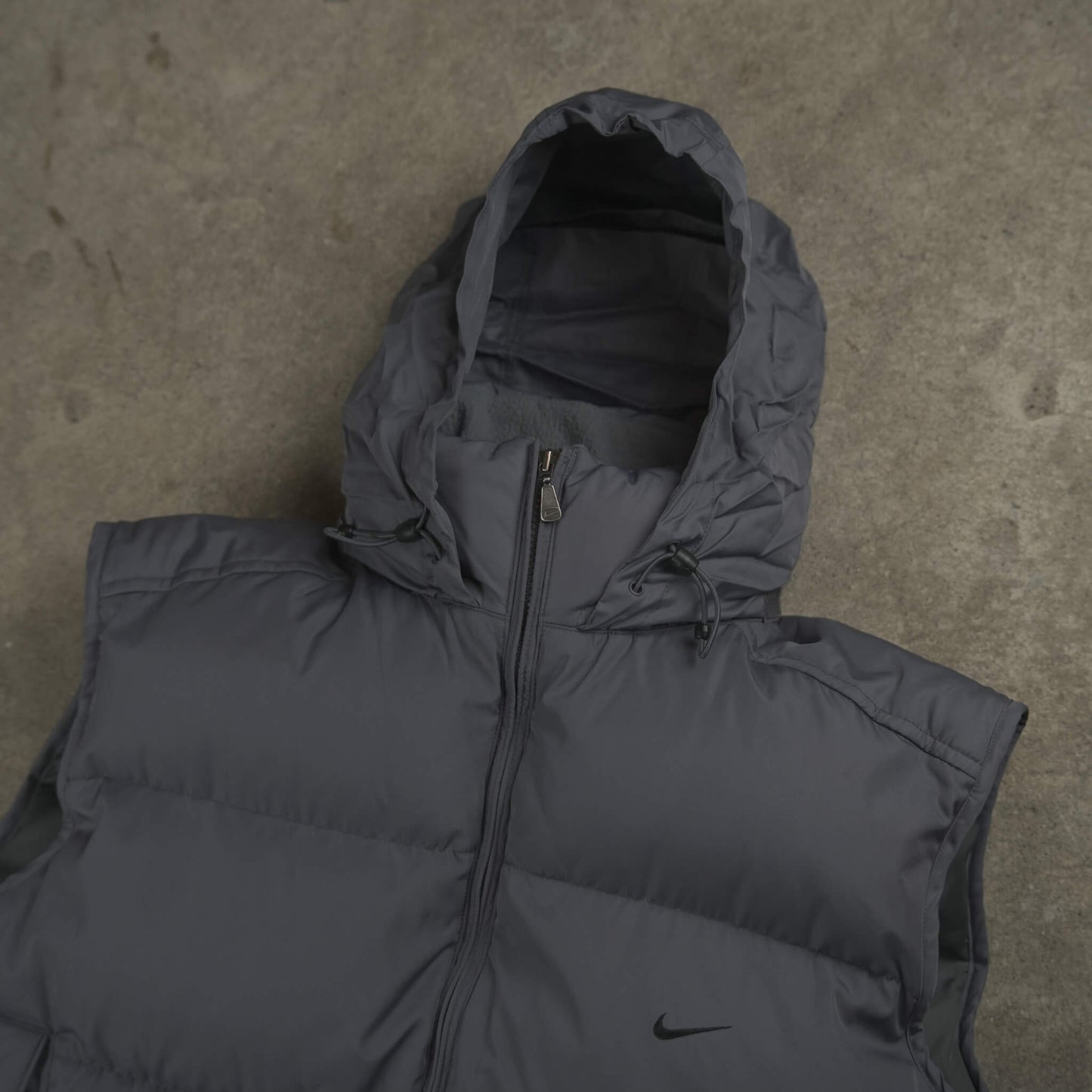Nike Vintage Puffer Vest Grey (L)