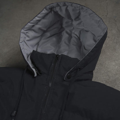 Nike Vintage Backprint Puffer Jacket Black (Fit S)