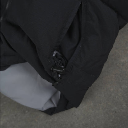 Nike Vintage Backprint Puffer Jacket Black (Fit S)