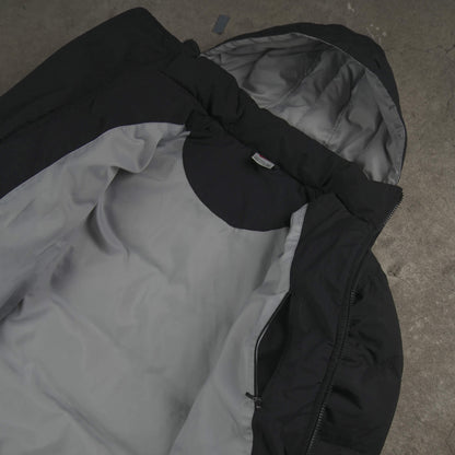 Nike Vintage Backprint Puffer Jacket Black (Fit S)