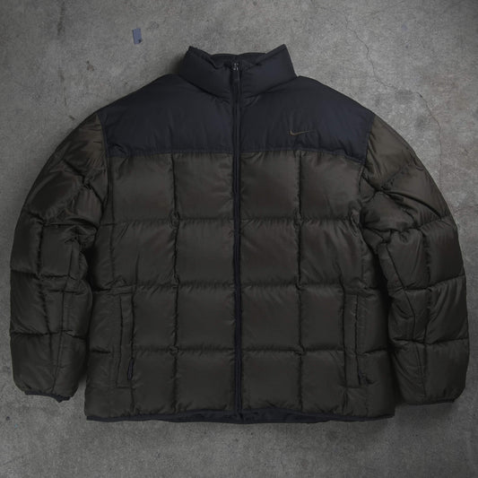 Nike Vintage Puffer Jacket Brown (XL)