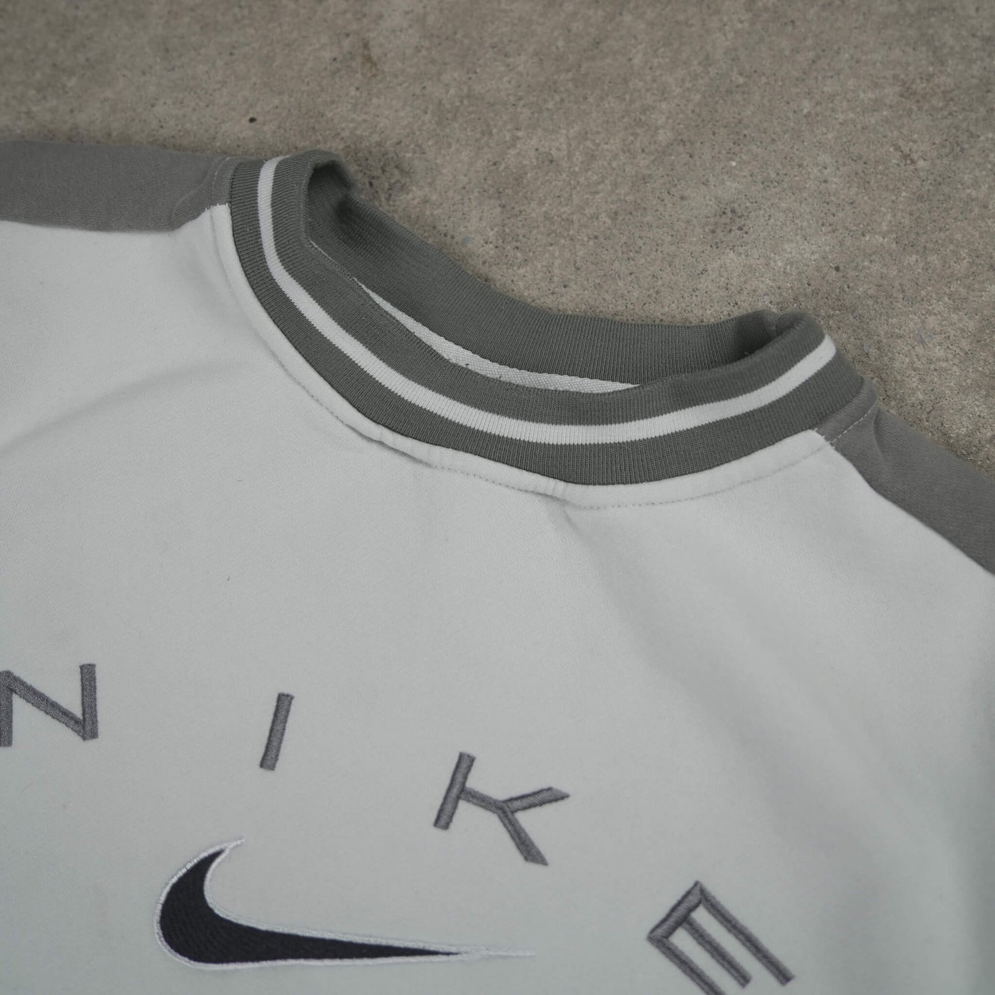 Nike Vintage Spellout Sweater Beige (S)