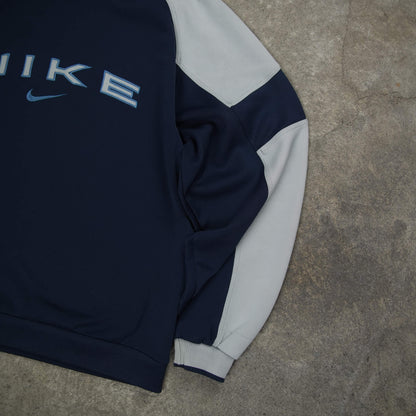 Nike Vintage Spellout Sweater Blue (S)
