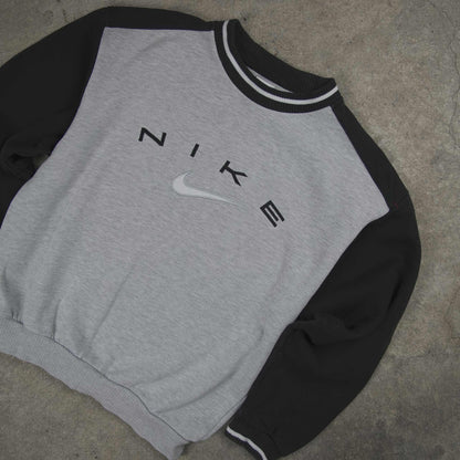 Nike Vintage Spellout Sweater Grey (M)