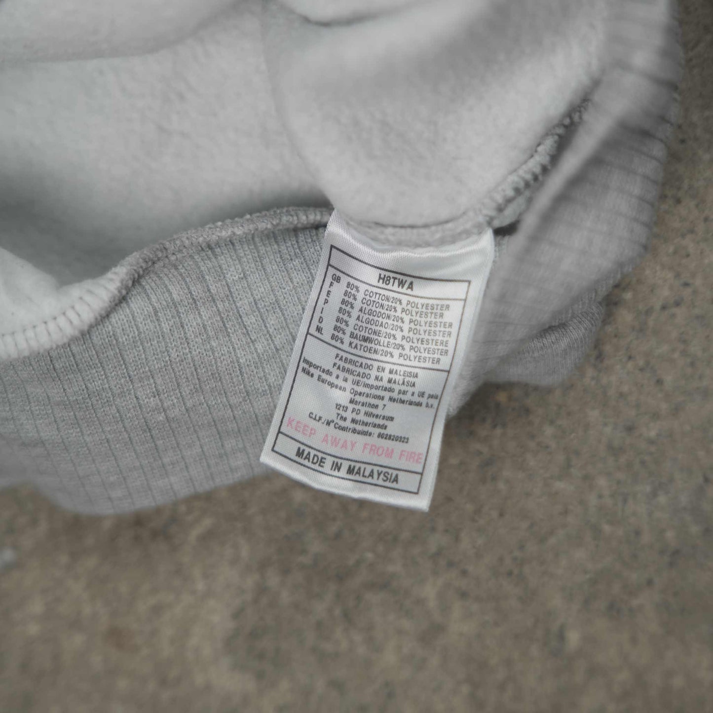 Nike Vintage Spellout Sweater Grey (M)