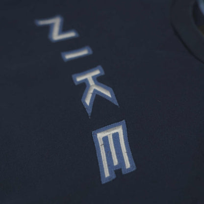 Nike Vintage Spellout Sweater Navy (M)