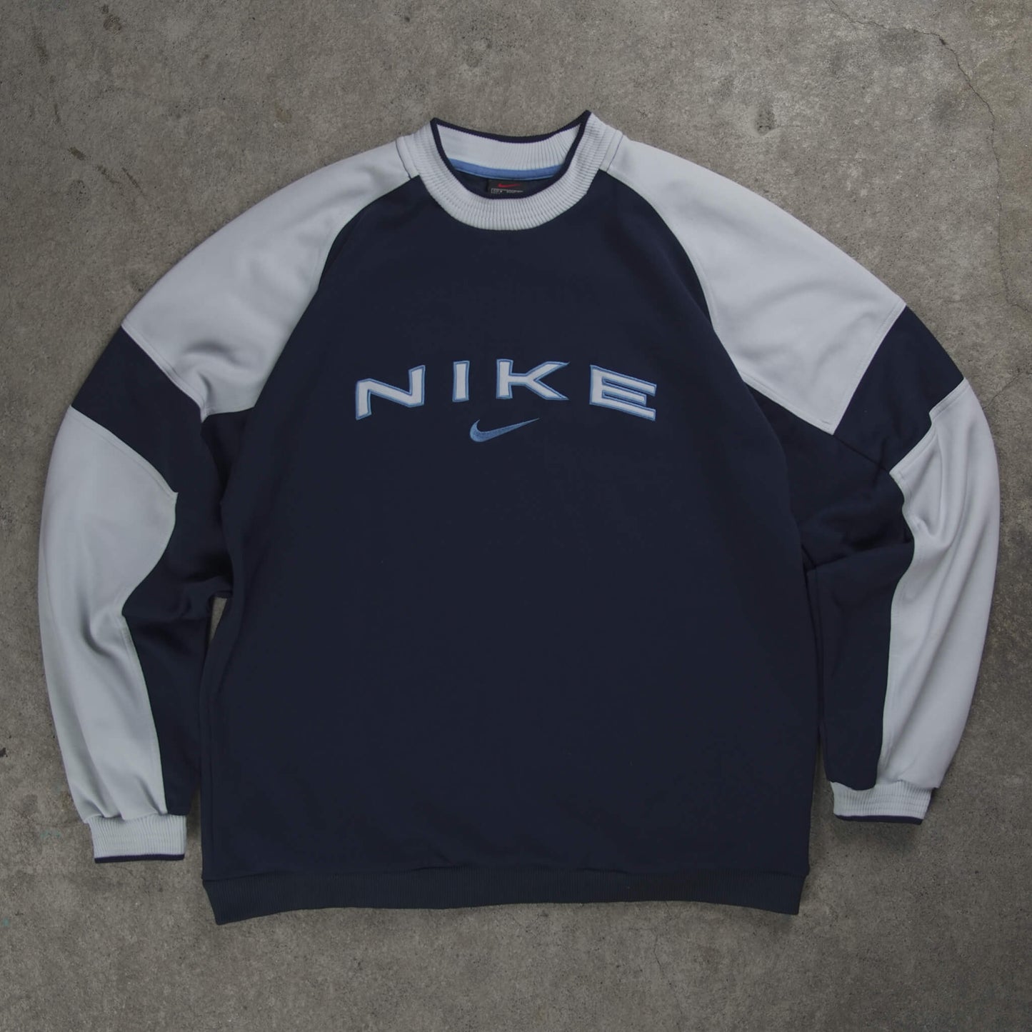 Nike Vintage Spellout Sweater Blue (M)
