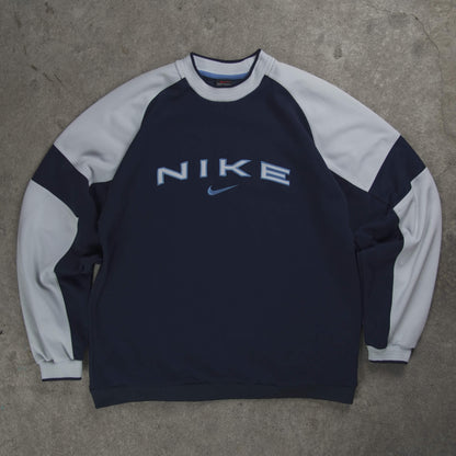 Nike Vintage Spellout Sweater Blue (M)