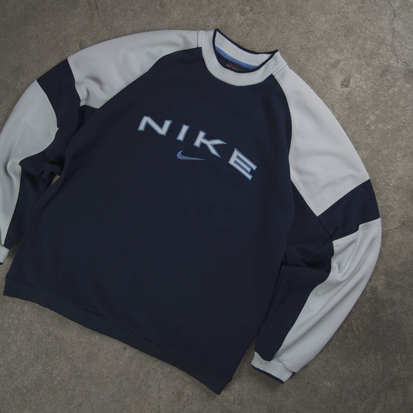 Nike Vintage Spellout Sweater Blue (M)