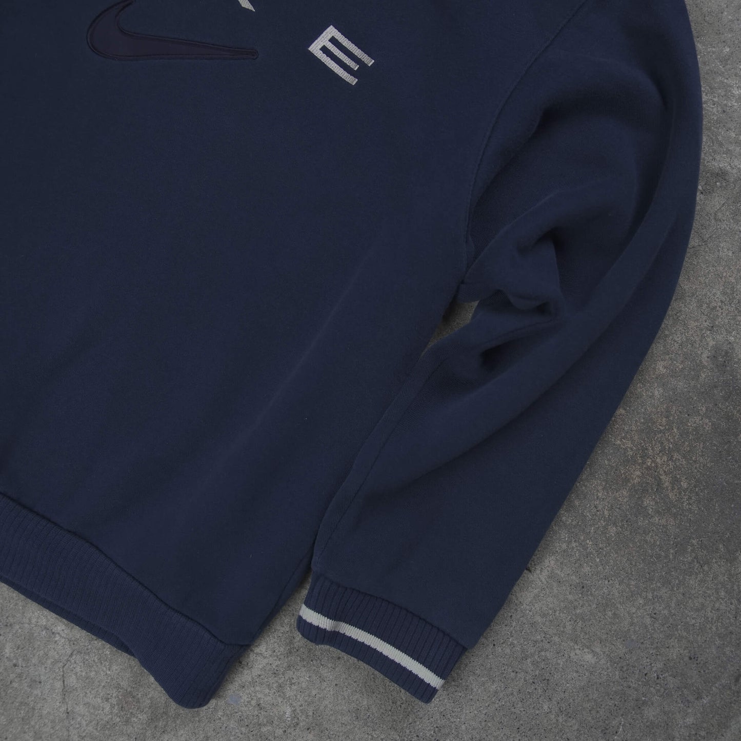 Nike Vintage Spellout Sweater Navy Blue (S)