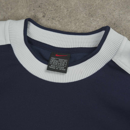Nike Vintage Spellout Sweater Blue (L)