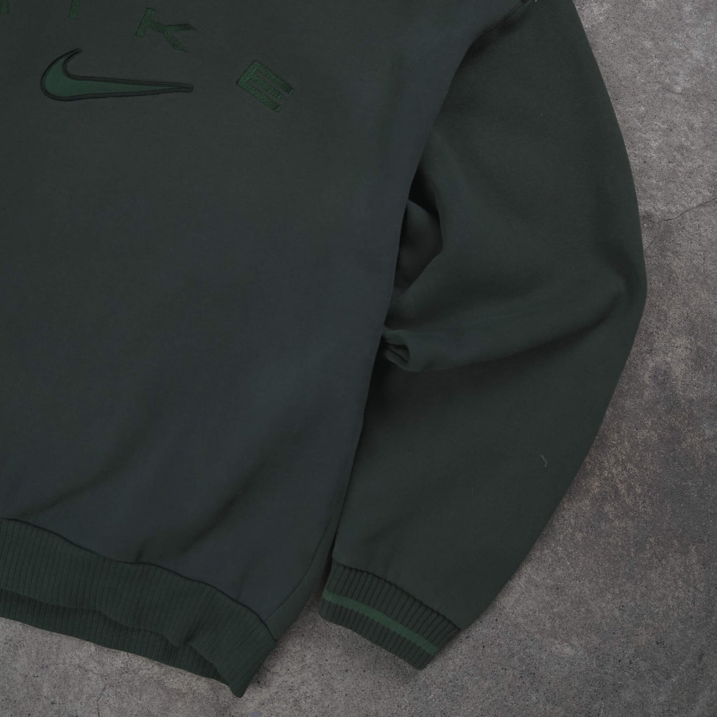 Nike Vintage Spellout Sweater Military Green (S)