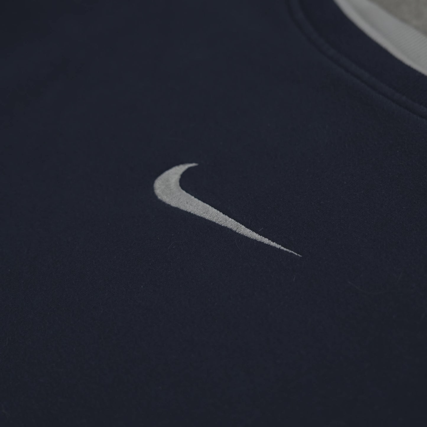 Nike Vintage Center Swoosh Sweater Navy (XL)