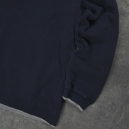 Nike Vintage Center Swoosh Sweater Navy (XL)