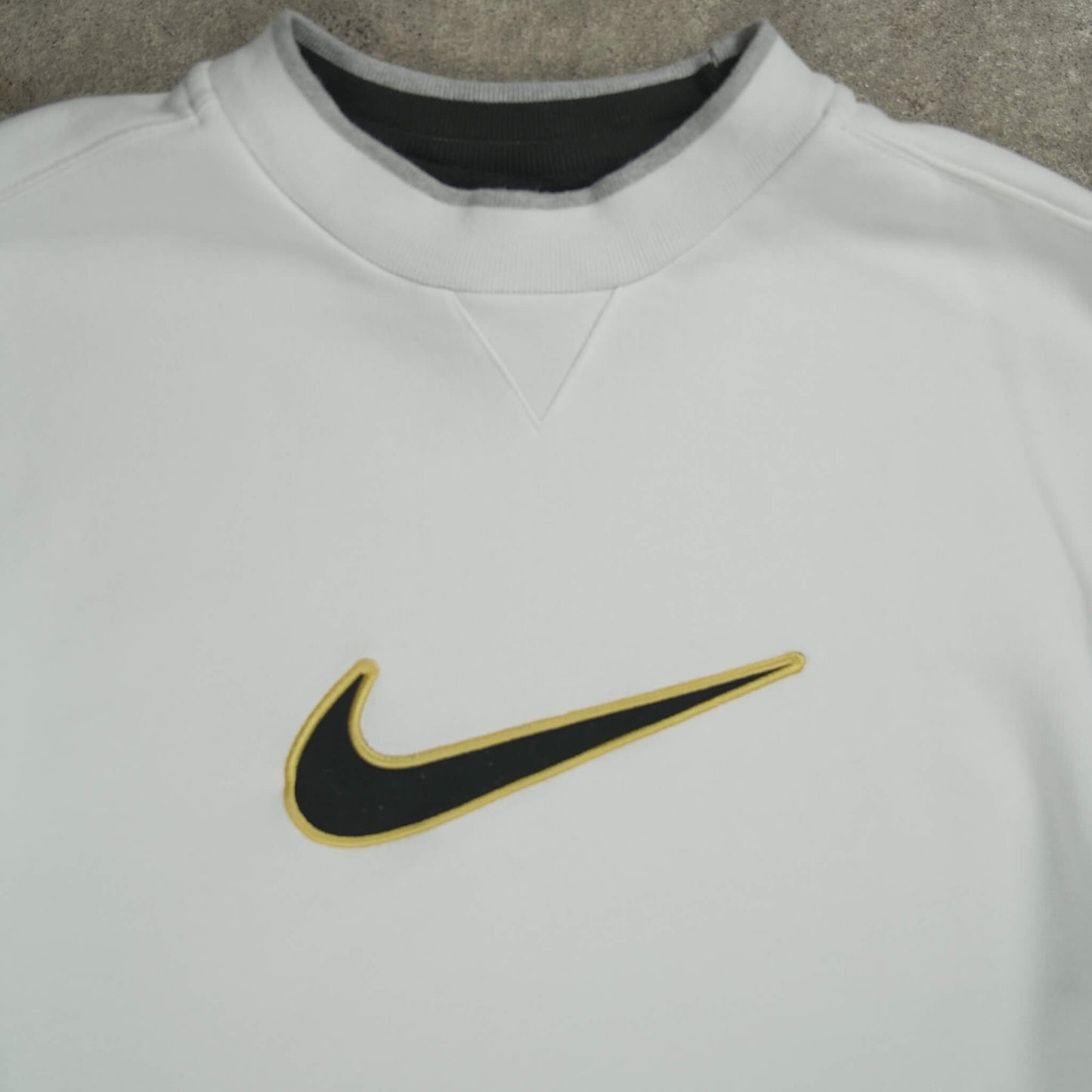Nike Vintage Center Swoosh Sweater White (M)