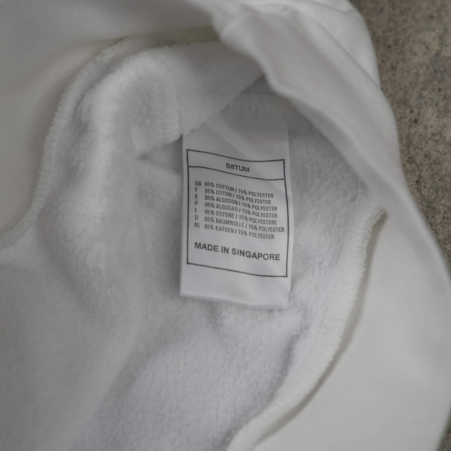 Nike Vintage Center Swoosh Sweater White (M)